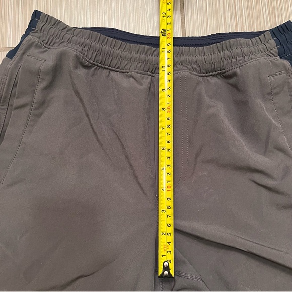 Birddogs Classic Shorts grey gray navy pockets zipper medium athletic athleisure - Picture 8 of 10